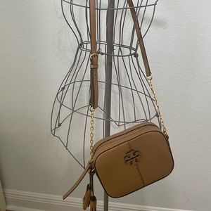 Tory Burch McGraw Camera Bag Crossbody - Tiramisu